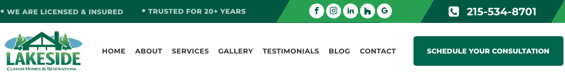 Lakeside Custom Homes & Renovations